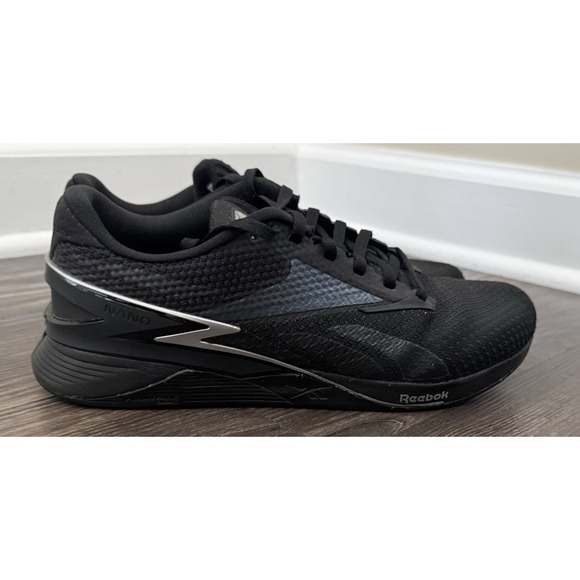 Reebok Other - Men's 7 Reebok Nano X3 Core Black Pewter Shoes Sneakers Cross Train Women's 8.5